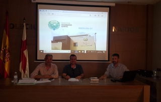 180614 Alberto Consuegra, Domingo Velasco y José María Linares