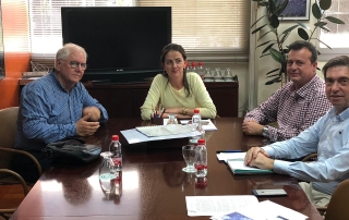 190515 Reunión del Colegio Oficial de Veterinarios con la delegada