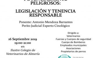 Cartel Legislación y Tenencia responsable