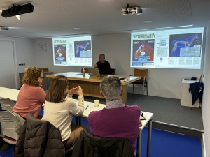 Ponencia en la sala de formacion
